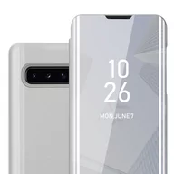 Etui i futerały do telefonów - Pokrowiec Do Samsung Galaxy S10 4G w Etui SREBRNY AGAT  Case Cover Obudowa Ochronny Cadorabo - miniaturka - grafika 1