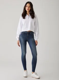 LTB Dżinsy "Amy" - Skinny fit - w kolorze granatowym - Spodenki damskie - miniaturka - grafika 1