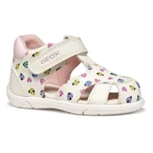 Buty dla dziewczynek - Geox B Sandały dziewczęce Zapito, Kolor: wielokolorowy, 25 EU - miniaturka - grafika 1