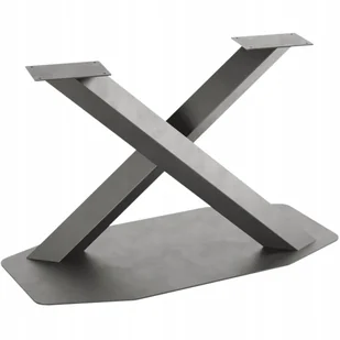 Nogi Metalowe do Stołu LOFT masywna 120x72 CZARNY Biały Złoty Nowoczesna - Meble modułowe i akcesoria - miniaturka - grafika 1