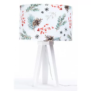 Welurowa lampa stołowa z motywem świątecznym - S292-Livera - Lampy stojące - miniaturka - grafika 1