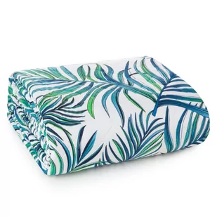 Narzuta 200 x 220 Design91 Pikowana Palms 02 - Narzuty - miniaturka - grafika 1