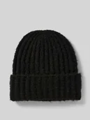 Czapki damskie - Czapka beanie z prążkowanej dzianiny model ‘PYRON’ - miniaturka - grafika 1