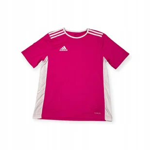 Koszulka t-shirt damska różowa ADIDAS L - Koszulki i topy damskie - miniaturka - grafika 1
