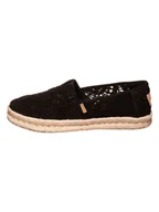 Espadryle damskie - TOMS Espadryle w kolorze czarnym - miniaturka - grafika 1