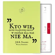 Kalendarze - Kalendarz Seledynowy A5 2025 Prezent Z Władca Pierścieni J.R.R. Tolkien Wz - miniaturka - grafika 1