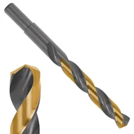 Wiertła - Wiertło do metalu HSS ⌀14,0mm L-108/160mm podtaczane Tvardy T02140 czarno-złote - miniaturka - grafika 1