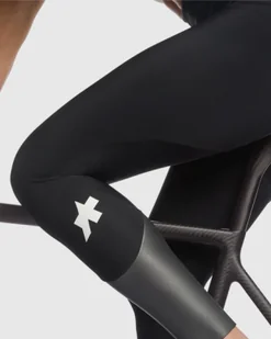 ASSOS spodnie rowerowe zimowe EQUIPE RS WINTER BIB TIGHTS S9 black series - Spodenki rowerowe - miniaturka - grafika 6
