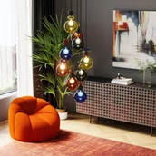 Lampy sufitowe - Kare Lampa wisząca Mazzo Nove, szkło multicolor, 9-punktowa - miniaturka - grafika 1