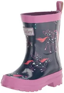 Kalosze damskie - Hatley Dziewczęce kalosze z nadrukiem Wellington Rain Boot, pegaz constellations, 24 EU - miniaturka - grafika 1