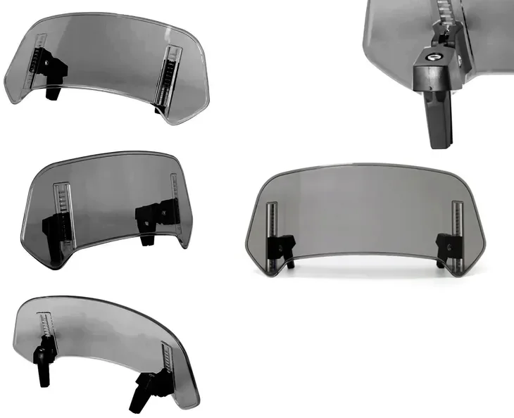 Deflektor Uniwersalny Owiewka Szybka Ustawiany Clip On 30x13 Cm 20764h