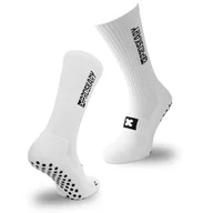 Skarpetki damskie - Skarpety sportowe Junior Białe / White Comfort 34-40 Proskary - miniaturka - grafika 1