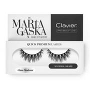 Sztuczne rzęsy i akcesoria - Clavier Clavier Quick Premium Lashes rzęsy na pasku Glam Madame 829 - miniaturka - grafika 1