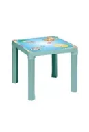 Zabawy w naśladowanie dorosłych - Stolik plastikowy pastel turkus - miniaturka - grafika 1