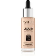 Podkłady do twarzy - Eveline KOL FLUID w droperze Liquid Control 040 - miniaturka - grafika 1
