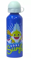 Bidony dla dzieci - Bidon Aluminiowy Z Ustnikiem Baby Shark 520Ml - miniaturka - grafika 1