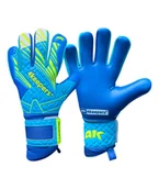 Piłka nożna - RĘKAWICE BRAMKARSKIE 4KEEPERS SOFT AZUR NC R. 9 - miniaturka - grafika 1