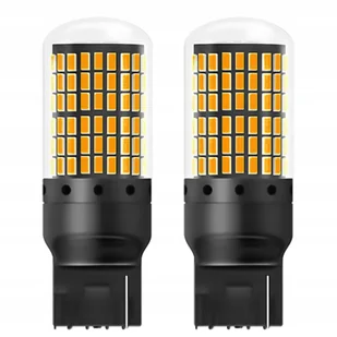 2x Żarówka Led WY21W T20 Canbus 7440 pomarańczowa - Żarówki samochodowe - miniaturka - grafika 1