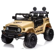 Pojazdy elektryczne dla dzieci - Milly Mally Pojazd na akumulator Toyota FJ Cruiser Khaki - miniaturka - grafika 1
