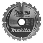 Tarcze do pił - Makita B-09416 piła tarczowa do cięcia drewna z gwoździami i sękami 185x30 mm 20 zębów T.C.T. Specialized - miniaturka - grafika 1