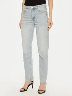 Calvin Klein Jeansy K20K208111 Niebieski Slim Fit - Spodnie damskie - miniaturka - grafika 1