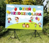 Pomoce naukowe - Dzień Przedszkolaka- Baner do szkoły i przedszkola - miniaturka - grafika 1