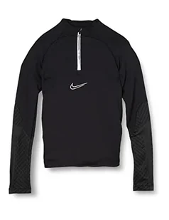 Nike Unisex Kids Long Sleeve Top Y Nk Df Strk Dril Top K, czarny/antracytowy/biały, DH9195-010, S - Koszulki i topy damskie - miniaturka - grafika 1