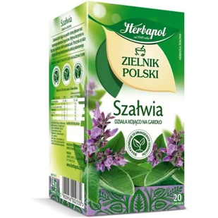 ZIELNIK POLSKI Herbapol Zielnik Polski Herbatka ziołowa szałwia 24 g (20 x 1,2 g) - Herbata - miniaturka - grafika 2