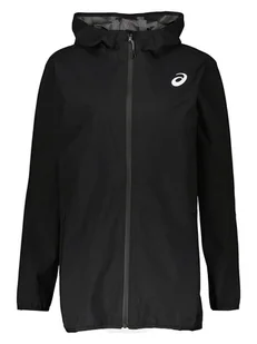 asics Kurtka przeciwdeszczowa w kolorze czarnym - Kurtki i kamizelki sportowe damskie - miniaturka - grafika 1