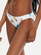 Stroje kąpielowe - Seafolly Dół od bikini Isla Palm 40426-216 Biały - miniaturka - grafika 1