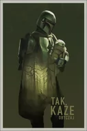 Plakaty - Star Wars Mandalorian Tak każe obyczaj - Plakat premium 60x80 cm - miniaturka - grafika 1