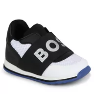 Buty dla chłopców - Sneakersy Boss J50869 M Electric Blue 872 - miniaturka - grafika 1