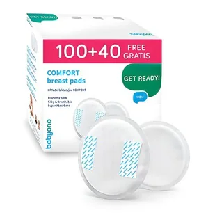 BabyOno Wkładki laktacyjne Comfort 100+40szt GRATIS - Akcesoria do karmienia - miniaturka - grafika 1