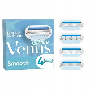 Gillette Venus Smooth, Wkłady Do Maszynek, 4 Szt. - Maszynki do golenia i wkłady - miniaturka - grafika 1