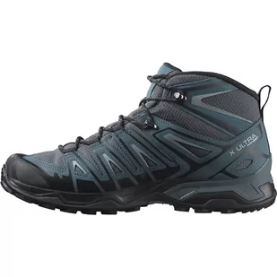 Salomon Męskie buty trekkingowe, niebieskie, rozmiar 42 2/3 EU, niebieski, 42 2/3 EU - Buty trekkingowe męskie - miniaturka - grafika 1