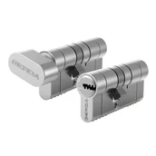 Zamki i wkładki - Zestaw wkładek do zamka EXXO G50 x 30 + Z35 x 55 Gerda - miniaturka - grafika 1