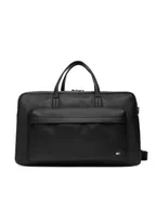 Torby podróżne - Tommy Hilfiger Torba Th Flag Duffle AM0AM14007 Czarny - miniaturka - grafika 1