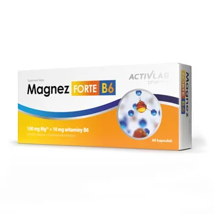 Magnez Forte B6 kapsułki Activlab Pharma - Witaminy i minerały dla sportowców - miniaturka - grafika 1