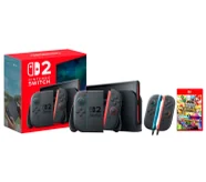 Nintendo Switch 2 Joy-Con Czarny + Joy-Con 2 Pair 2szt + Super Mario Party Jamboree＋ Jamboree TV