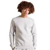 Bluzy męskie - Bluza męska Superdry Vintage Logo dresowa szara-3XL - miniaturka - grafika 1