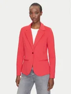 Marynarki i żakiety damskie - Fransa Marynarka 20605896 Czerwony Regular Fit - miniaturka - grafika 1