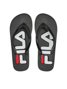 Fila Japonki Troy Zeppa Slipper Wmn FFW0271 Czarny - Klapki i japonki damskie - miniaturka - grafika 1