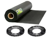 Agrowłókniny - Plonos Agrowłóknina ogrodowa Plonos 1,6 m x 100 m + 100 szpilek 4900 - miniaturka - grafika 1