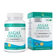 Witaminy i minerały dla sportowców - NORDIC NATURALS Algae Omega 120caps - miniaturka - grafika 1