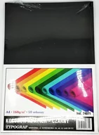 Szkolne artykuły papiernicze - Papier Ksero Typograf A4 160G Czarny - miniaturka - grafika 1