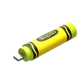 Pendrive - SanDisk Crayola USB-C Flash Drive - Electric 64GB, Lime - SDCZIC-064G-G46L - miniaturka - grafika 1