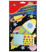 Zabawki kreatywne - mozaika piankowa rakieta - miniaturka - grafika 1