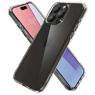 Etui do iPhone 15 Pro Spigen Ultra Hybrid Case obudowa plecki Crystal Clear - Etui i futerały do telefonów - miniaturka - grafika 8