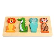 Puzzle - Puzzle drewniane Colourful Creatures – Rex London - miniaturka - grafika 1