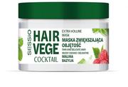 Maski do włosów - SESSIO Hair Vege Coctail Maska zwiększająca objętość do włosów cienkich i delikatnych - Malina i Bazylia 250ml - miniaturka - grafika 1